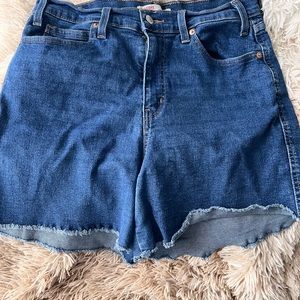 Signature Levi Strauss High Rise Shorts
